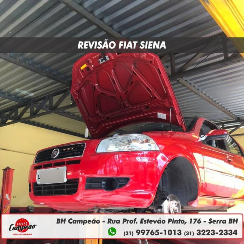 Revisão Fiat Siena – Oficina BH Campeão